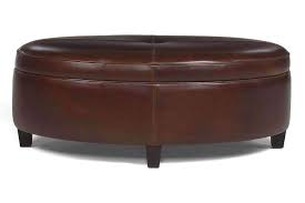 Flash furniture faux leather saddle ottoman. Avery Oval Leather Storage Coffee Table Ottoman