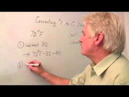 40.2 °c = 104.4 °f: How To Convert Temperature From Fahrenheit To Celsius Youtube