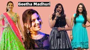 Geetha Madhuri Wiki Bio Age Family Career Singer Celebrities Female Indian Music