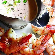 Rather than cooking shrimp in big pots of boiling water, i buy them peeled, toss them on a sheet pan with olive. Barefoot Contessa Roasted Shrimp Cocktail Louis Recipes