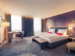 The hotel is on the right. 4 Star Hotel Munich City Centre Mercure All