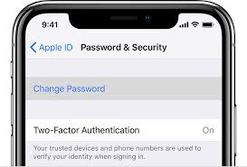 Change Your Apple Id Password Apple Support