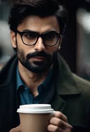 a professor with sun glasses and a black beard and short