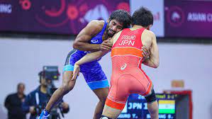 Bajrang is seeded second in the 65kg weight category by united world. Bajrang Punia Loses To Otoguro At Asian Wrestling Championships