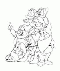 236x305 kids under 7 snow white and the seven dwarfs coloring pages 736x587 disney princess coloring page best snow white coloring pages ideas Snow White And The Seven Dwarfs Coloring Pages