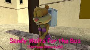 Sandy Waits for the Bus (SFM Stop Motion Omorashi) by TheTubeMustFall --  Fur Affinity [dot] net