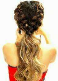 Pin By Moxie To Go Wedding Events On Braids Cute Ponytail Hairstyles Hair Styles Cool Hairstyles