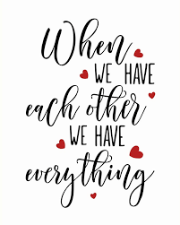 Wedding Gift Each Other Quote Wedding Card Wedding Print Etsy Family Love Quotes Love My Husband Quotes Love Husband Quotes