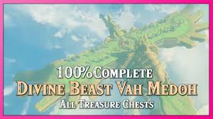 Here are all treasure chests locations in genshin impact. Zelda Breath Of The Wild Divine Beast Vah Medoh Dungeon 100 Treasure Chests Youtube