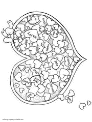 The top 10 heart clipart designs on the internet. 55 Heart Coloring Pages Free Printable Pictures Of Hearts
