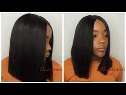 This blunt cut bob protective quick weave tutorial is right on time for the warming. Bob Season Cut Style Quick Weave Lumiere Hair No Leaveout Youtube
