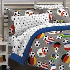 usa world soccer bedding twin full queen comforter set bed in a bag gray blue fifa flags complete bedding set soccer bedding comforter sets