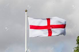 The red cross flag is a red cross with arms of equal length on a white background. The English Flag The Flag Of St George Red Cross On A White Stock Photo Picture And Royalty Free Image Image 31036107