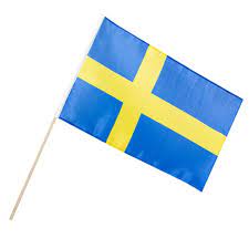 The flag of sweden (swedish: Svensk Flagga 20x30 Cm Butterick S Maskerad Party Och Skamt