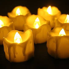Exquisite Led Tea Lights 24 Set Votive Candles Long Lasting Flameless Battery Operated Led Tea Lights Flameless Candles With Timer Led Tea Light Candles