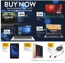 Walmart Buy Now Early Black Friday Deals Ad 2019