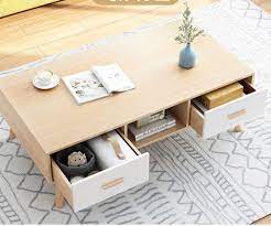 Coffee, console, sofa & end tables : China Wood Modern Living Room Nested Coffee End Tables Side Coffee Table Storage Cabinet China Natural Wood Storage Home Furniture