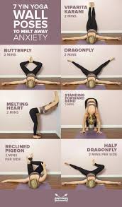 7 Beruhigende Yin Yoga Wand Wirft Auf Um Angst Wegzuschmelzen Angst Auf Ber Yin Yoga Poses Yin Yoga Restorative Yoga