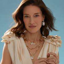 18kt Yellow Gold Diamond Topaz Luxe Jolly Charm Pendant with Diamond Clip On Bail