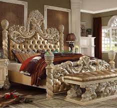 Set Ranjang Tidur Royal Poster Luxury Classic Luxury Bedroom Sets Luxurious Bedrooms King Bedroom Sets