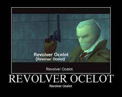 One of the ais belonging to the patriots, when contacting raiden late into the big shell incident. Revolver Ocelot Know Your Meme