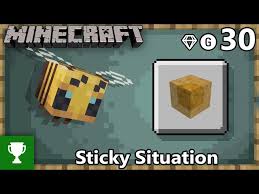 Bee nests generate in the following biomes with different chances: Minecraft Achievement Guide Sticky Situation