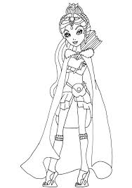 Get on a lol roll with disney videos. Ever After High Coloring Pages Printable Coloring Pages