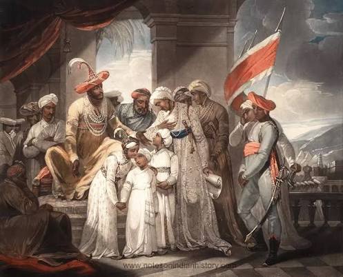 Reception of the Mysore Hostage Princes - Various Depictions