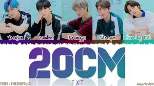 txt 20cm lyrics color coded han rom eng youtube txt lyrics color coding