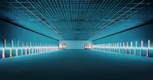 Exasperated Viewer On Air Dan Flavin Jamaica Nueva York 1 De Abril De 1933 Riverhead Nueva York Dan Flavin Light Installation Fluorescent Light Fixture