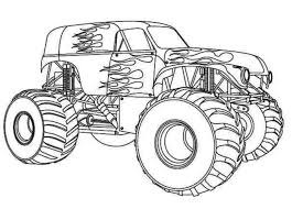 Your child will love coloring his favorite zoo animals. Flame Monster Truck Coloring Page Free Printable Coloring Pages For Kids