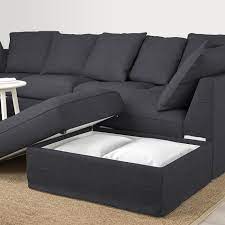 Gronlid Sofa U Form 6 Sitzig Ohne Abschluss Sporda Dunkelgrau Ikea Osterreich U Formiges Sofa Sofa U Form Sofa