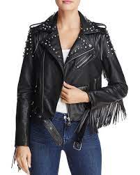 Designer Studded Shoulder Fringed Women S Genuine Soft Lambskin Leather Jacket Womens Black Leather Jacket Lambskin Jacket Fringe Leather Jacket