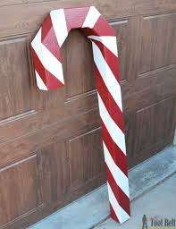 Candy cane stocking holders ✅. Candy Cane Holiday Stocking Post Her Tool Belt