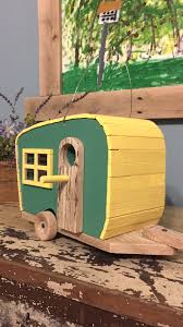 Awesome Camper Trailer Birdhouse Custom Handmade Wood Products Birdhouses Mit Bildern Vogelhaus Selber Bauen Vogelhauschen Vogelhaus Plane