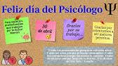 No sin olvidar, lo importante que ha sido esta labor durante la pandemia por el. 30 De Abril Feliz Dia Del Psicologo Youtube