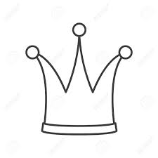 Icon Crown Outline Drawing Vector On White Background Royalty Free Cliparts Vectors And Stock Illustration Image 120569800 You can also download and. icon crown outline drawing vector on white background