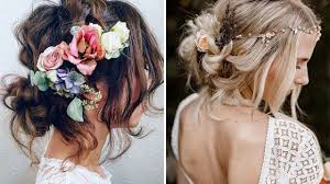 It is perfectly to get your hair. Relaxed Bridal Hairstyles For A Boho Loving Bride Weddingsonline