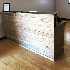 I have an amazing collection of over 13 uses for reclaimed. Diy Receptionist Counter Google Search Wooden Reception Desk Reception Desk Reception Desk Diy