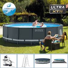 Intex Swimming Pool O 488 X 122 Cm Frame Pool Set Ultra Rondo Xtr