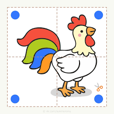 Rompecabezas para niños de preescolar para imprimir a color. Soltar Mente Asignar Rompecabezas A Color Para Imprimir Y Recortar Despertar Triste Rapido