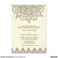 Henna Invitation Zazzle Com Indian Wedding Invitation Cards Indian Wedding Invitations Indian Wedding Cards