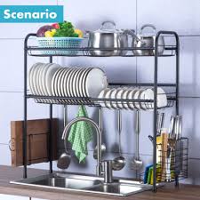 dish rack over sink dish drying rack