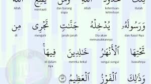 Setiap kali kulit mereka hangus, kami ganti kulit mereka dengan kulit yang lain, supaya mereka merasakan azab. Arti Surah An Nisa Ayat 59 Perkata