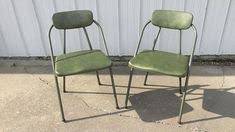 This Pair Of Hamilton Cosco Stylaire Folding Chairs Are Mid Century 1950s 60s Modern Design Top Quality Folding Chairs They Have Gr Cosco Folding Chair Chair
