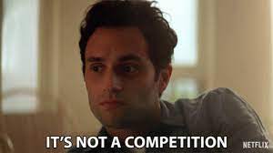 Its Not A Competition Not A Challenge Gif Its Not A Competition Not A Challenge Take It Easy Discover Share Gifs