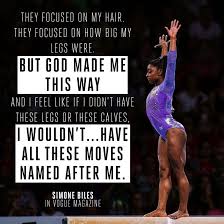 The goats symbolize her status as the greatest of all time. biles told marie claire that she wears goat leotards to hit back at the haters. visit insider's homepage for more stories. Nbc Sports There S A Reason Why Simone Biles Is The Goat Facebook