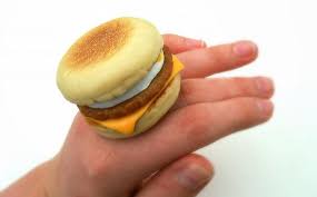 food rings mcdonald s sausage and egg mcmuffin etsy heisshunger sandwich speck