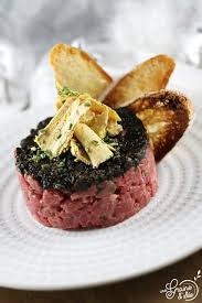 Tartare De Bœuf A La Truffe Noire Et Au Foie Gras Boeuf Au Foie Gras Recette Avec Foie Gras Cru Tartare De Boeuf