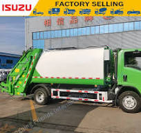 Factory Directly Sale Isuzu 4X2 700p Npr Nqr Hook Lift Refuse Compressed  Compactor Truck 5 Ton Compactor Garbage Truck Collector Compression  Dumpcart ...